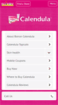 Mobile Screenshot of boironcalendula.com